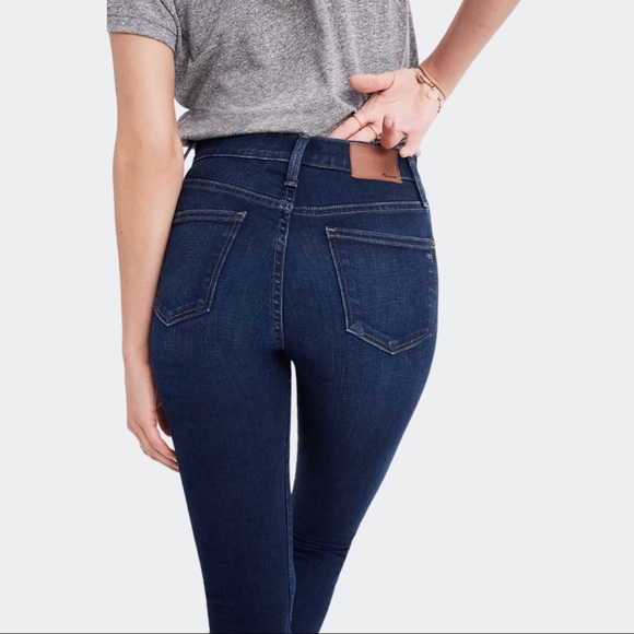 MADEWELL 10” High Rise Skinny Denim Jeans | 25 - Picture 3 of 15
